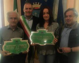 MONTESILVANO: TARGHE STORICHE PER I 30 E 50 ANNI DI DUE ATTIVITA’