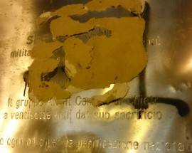 CHIETI: IMBRATTATI MONUMENTO FOIBE E BELVEDERE RAMELLI, RABBIA CASAPOUND