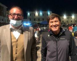 L’AQUILA: GIANNI MORANDI ”FA UN SALTO” IN CITTA’ PER I CANTIERI DELL’IMMAGINARIO