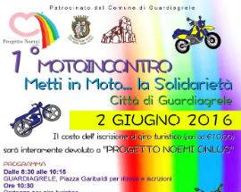 NOEMI: LA SOLIDARIETA’ CORRE SU DUE RUOTE, MOTORADUNOIL 2 GIUGNO A GUARDIAGRELE