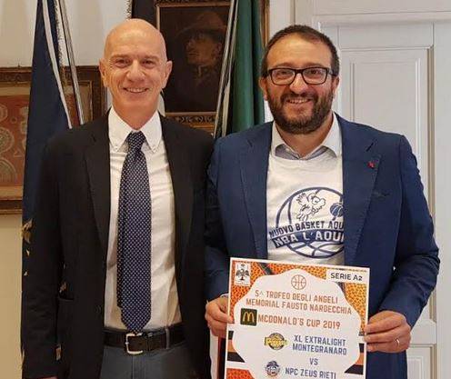 L’AQUILA: PRESENTATO TROFEO DEGLI ANGELI MCDONALD’S CUP 2019