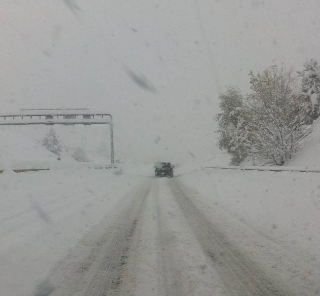 NEVE IN A24 E A25, CONTROLLI MA C’E’ POCO TRAFFICO