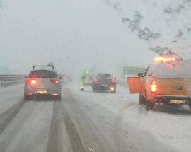 NEVICA NELL’ABRUZZO INTERNO, SECONDO LE PREVISIONI MIGLIORA ENTRO LA SERATA