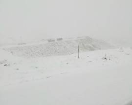 MALTEMPO: GRAN SASSO IMBIANCATO, ANCORA FREDDO E PIOGGIA SULL’ABRUZZO