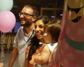 L’AQUILA: PRIMO COMPLEANNO PER NINA ISABELLA BIONDI, FIGLIA DEL SINDACO