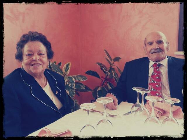 L’AQUILA: AUGURI A MARIETTA E ‘RIGATONE’ PER I 64 ANNI DI MATRIMONIO