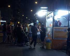 MONTESILVANO, RECORD PER LA NOTTE BIANCA 2013 TRA CIBO, BALLI E SHOPPING