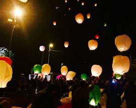 A FRANCAVILLA LA NOTTE DELLE LANTERNE IN SPIAGGIA