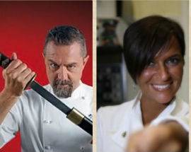 L’AQUILA: CENA DA MARZIA BUZZANCA CON IL GELATO GASTRONOMICO DI NOVELLI