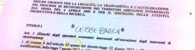 RICOSTRUZIONE: RIVOLTA SUBAPPALTATORI MAI PAGATI, IN 150 ANDRANNO IN PROCURA