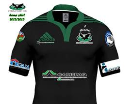L’AQUILA RUGBY:  ECCO LE MAGLIE PER LA STAGIONE 2012/2013
