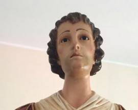 L’AQUILA: PRONTA NUOVA STATUA SAN MASSIMO, DECORATA DA EMANUELE CORDELLA