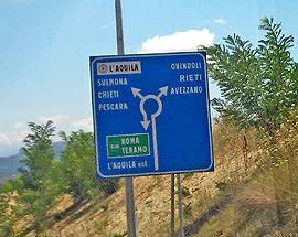 L’AQUILA: FERELLA (LCA), ”NUOVI CARTELLI SUPERSTRADA, E PAGANICA?”