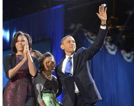 ELEZIONI USA: ”FOUR MORE YEARS”, OBAMA RIELETTO PRESIDENTE