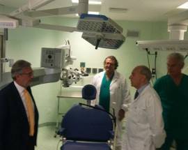 L’AQUILA: OCULISTICA, AL SAN SALVATORE TRE NUOVE SALE OPERATORIE