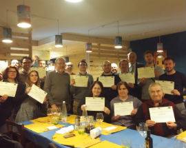 LANCIANO: SI DIPLOMANO 27 NUOVI PALADINI DELL’OLIO EXTRAVERGINE