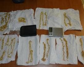 TRUFFA DELL’ORO FINTO: DENUNCIATI DUE NAPOLETANI A TERAMO