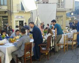 LO SPOT DEGLI ORO SAIWA GIRATO IN CENTRO A VASTO DA OGGI SULLE TV NAZIONALI