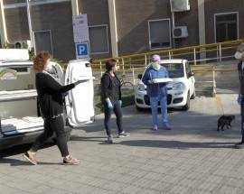 CORONAVIRUS: ALL’OSPEDALE DI LANCIANO ARRIVANO I BOCCONOTTI, UN GRAZIE AGLI OPERATORI SANITARI