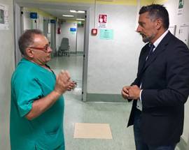 SANITA: MERCANTE IN VISITA  ISPETTIVA PRONTO SOCCORSO DI GIULIANOVA