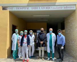 OSPEDALE L’AQUILA: IL COMUNE DI ROCCA DI MEZZO DONA OZONIZZATORE A MALATTIE INFETTIVE