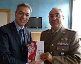 REGIONE: COMANDANTE ESERCITO DE VITO VISITA PRESIDENTE PAGANO