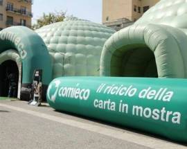 RICICLO CARTA: L’AQUILA TRA LE 5 CITTA’ ITALIANE DOVE ORGANIZZARE ”PALACOMIECO”