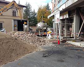 L’AQUILA: SERBATOI GAS PERICOLOSI, SLITTA DEMOLIZIONE PALAZZO BENZINAIO