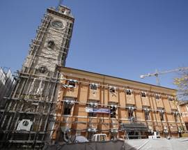 RICOSTRUZIONE: LAVORI PALAZZO MARGHERITA PROCEDONO SECONDO CRONOPROGRAMMA