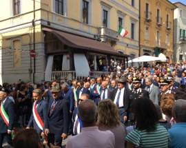 PENNE: OLTRE DUEMILA ALPINI HANNO SFILATO PER LE VIE DELLA CITTA’ VESTINA