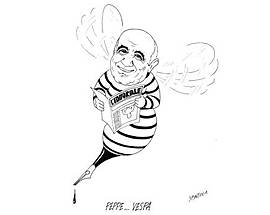 AUGURI PEPPE VESPA, 80 ANNI DI GIORNALISMO POLITICALLY UNCORRECT