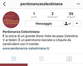 ”HASHTAG CELESTINO”: LA PERDONANZA DELL’AQUILA APPRODA SU INSTAGRAM, MA SUI SOCIAL C’E’ DA FARE