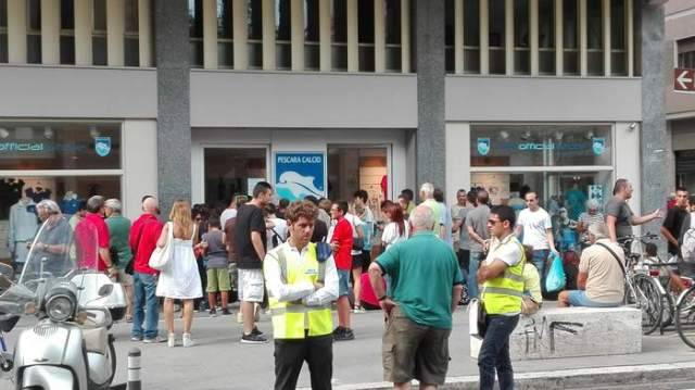 PESCARA-JUVENTUS DA RECORD: 12MILA BIGLIETTI VENDUTI IN MEZZ’ORA PER LA SFIDA DI SABATO