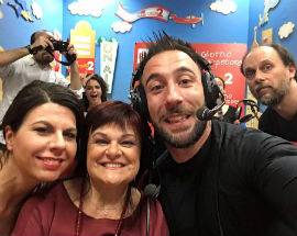 PEZZOPANE E COCCIA: ANNUNCIO ANCHE SU RADIO 2, ”MATRIMONIO NEL 2017”, ”LA SERA? TV E BURRACO”