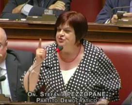 PD: PEZZOPANE RESPONSABILE DIPARTIMENTO AREE TERREMOTATE