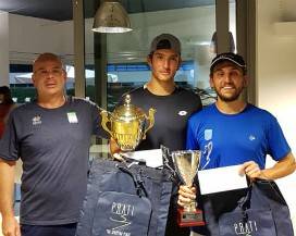 TENNIS: L’AQUILANO ANDREA PICCHIONE TRIONFA NEL TORNEO OPEN PRATI