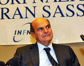 PRIMARIE PD: BERSANI DAL GRAN SASSO, ”SE SARO’ PREMIER VICINO A L’AQUILA”