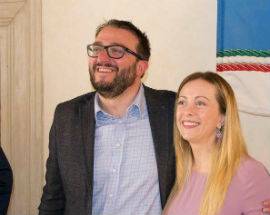 BALLOTTAGGIO L’AQUILA: MELONI, ”CITTA’ SIMBOLO” E DOMANI VIENE PER BIONDI