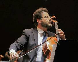 CONCERTISTA AQUILANO PIERLUIGI RUGGIERO INCANTA IL BRASILE CON IL SUO VIOLONCELLO