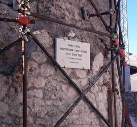 SISMA 2009: LA TORRE DI SANTO STEFANO E’ ANCORA UNO SPETTRO, TUTTO FERMO