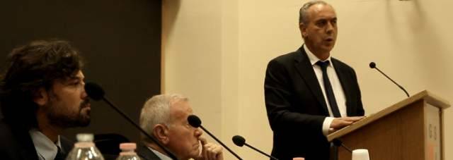 LEGNINI, ‘DI REGIONALI NON PARLO’, MA AL GSSI PROVA GENERALE DI CAMPAGNA ELETTORALE