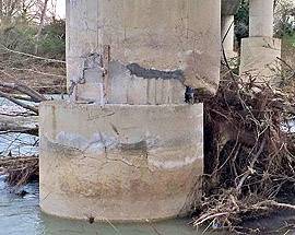 PONTE SUL SANGRO: PILONI SHOCK, IL VICE SINDACO ‘NO DANNI STRUTTURE’