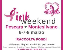 LOTTA TUMORE AL SENO: UN ”PINK WEEKEND” A PESCARA E MONTESILVANO