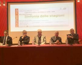 DECENNALE SISMA 2009: IL MAESTRO NICOLA PIOVANI ”REGALA” ALLA CITTA’ ”LA SINFONIA DELLE STAGIONI”