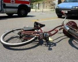 TRAVOLGE CICLISTA E SCAPPA, IDENTIFICATO A MONTESILVANO