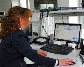 AUTO PRONTA PER RAPINA RITROVATA AL PROGETTO C.A.S.E. DI BAZZANO