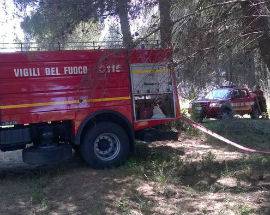 INCENDIO IN CAMPAGNE CELANO DISTRUGGE ANCHE DEPOSITO