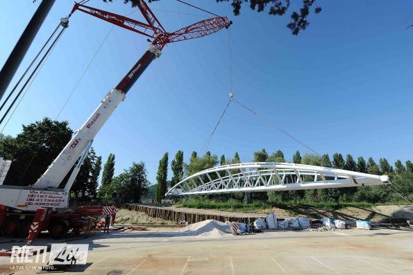 RIETI: PONTE REALIZZATO DA SOCIETA’ AQUILANA IN TEMPI RECORD