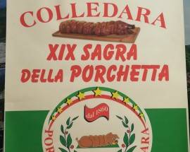 PORCHETTA DI COLLEDARA: PARTE OGGI LA 19ESIMA EDIZIONE DELLA SAGRA