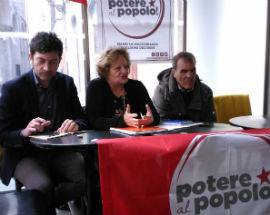 ELEZIONI: POTERE AL POPOLO, A CHIETI CORRONO DE PETRA, SCARSI E FERRAGALLI